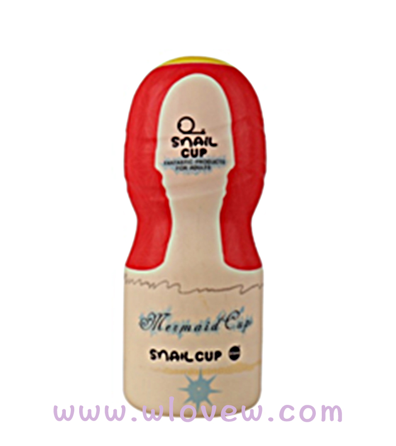 snail Masturbation Cup vagina (red)